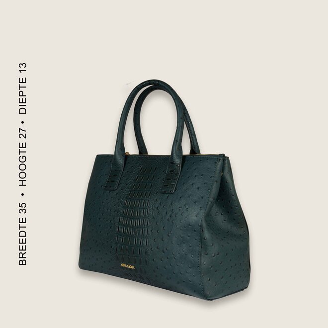 handbag Louise (emerald green)