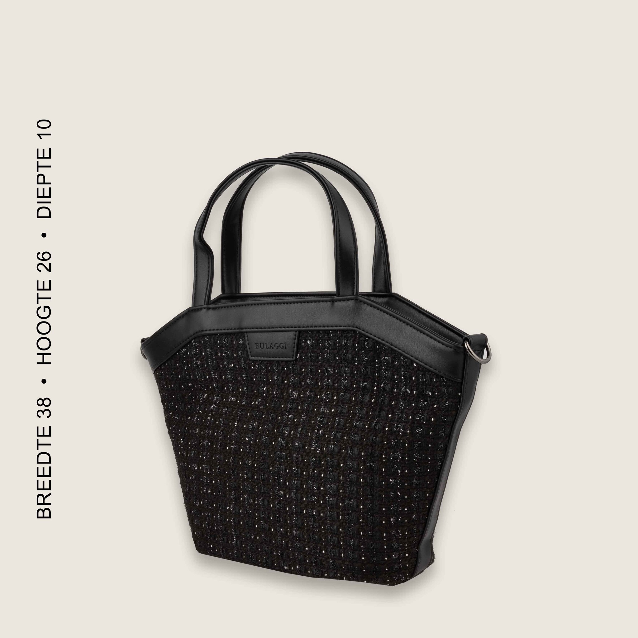 shopper Boucle zwart Bulaggi