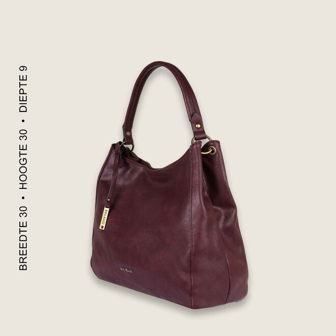 hobo Olivia (burgundy)