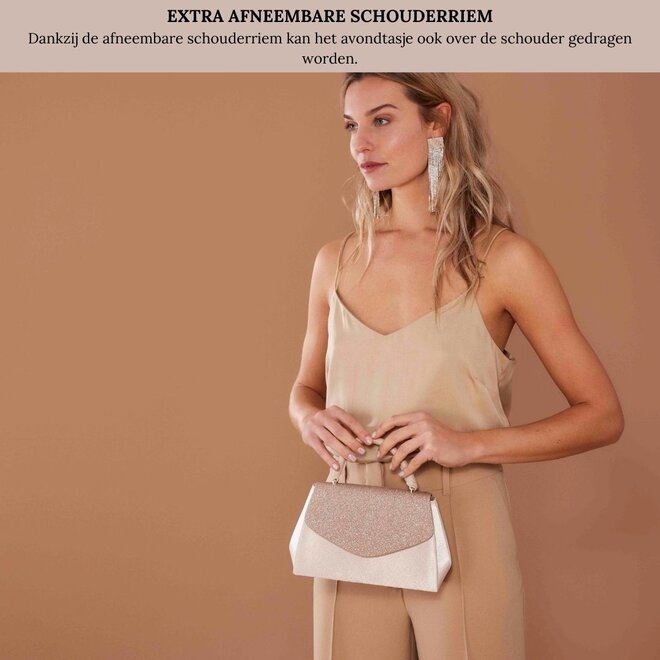 Clutch Thalia (pastel pink)