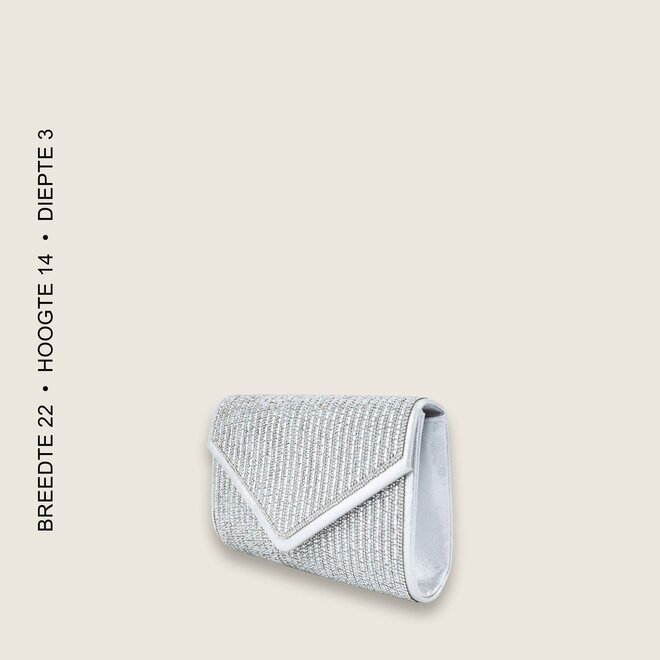 Britt envelop (zilveren)