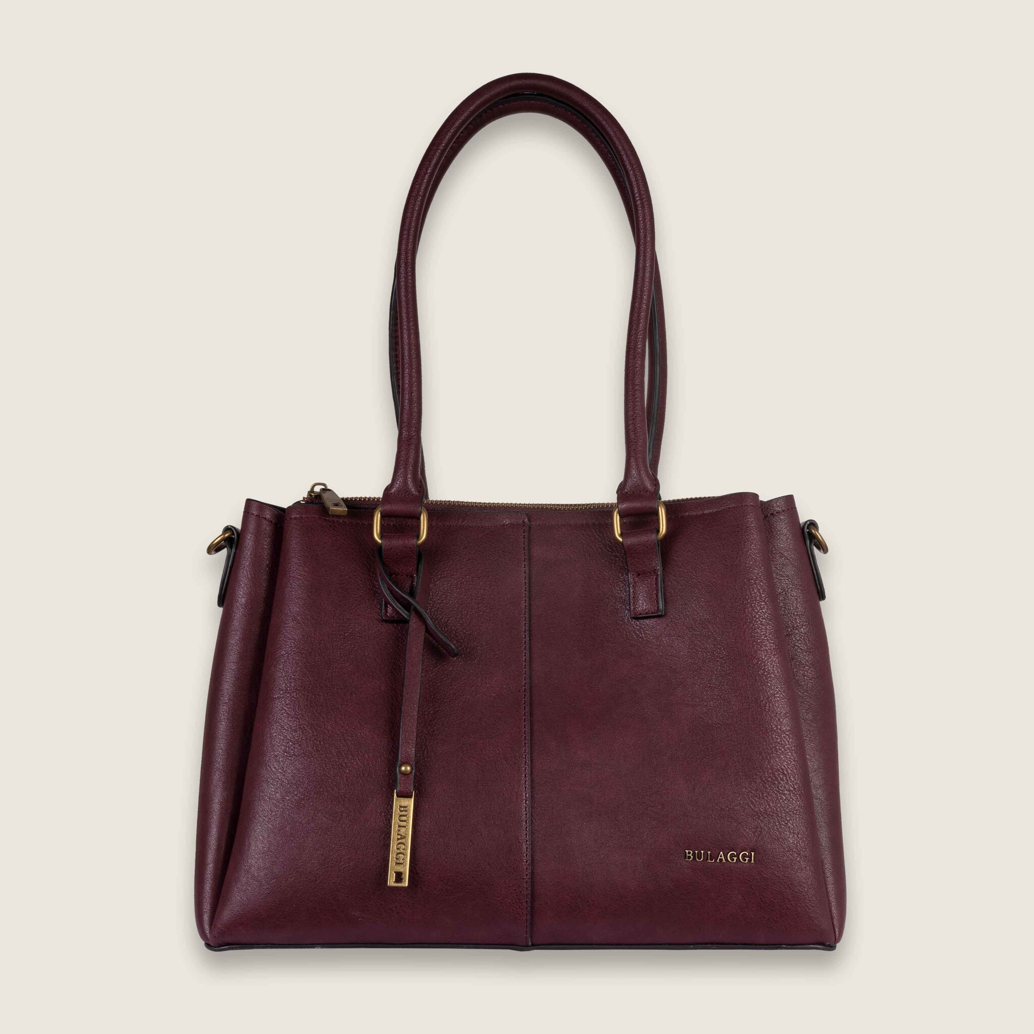 handtas Olivia burgundy Bulaggi