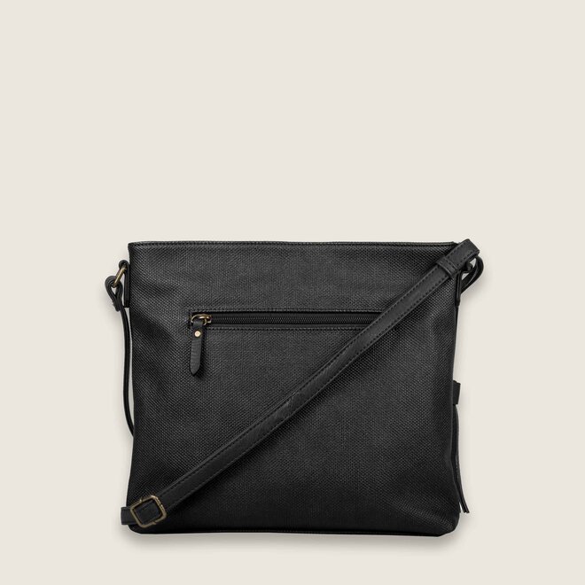 Crossbody bag Gerbera (black)