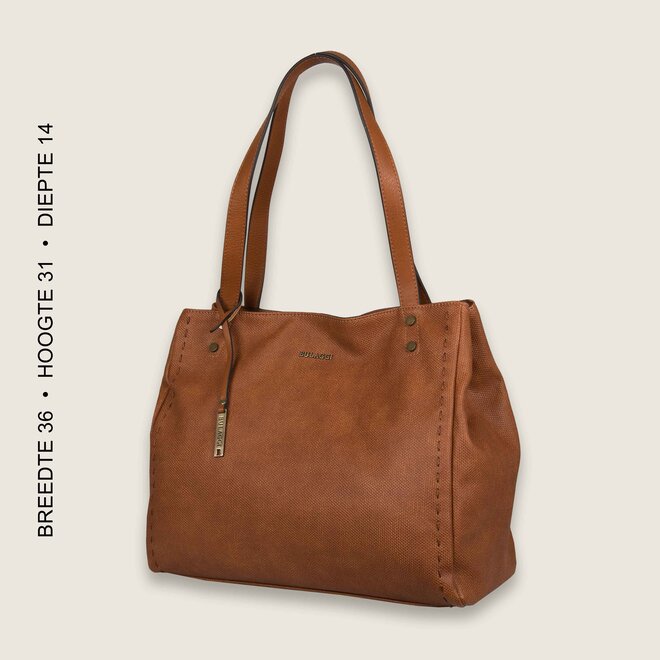 Shopper Gerbera (cognac)