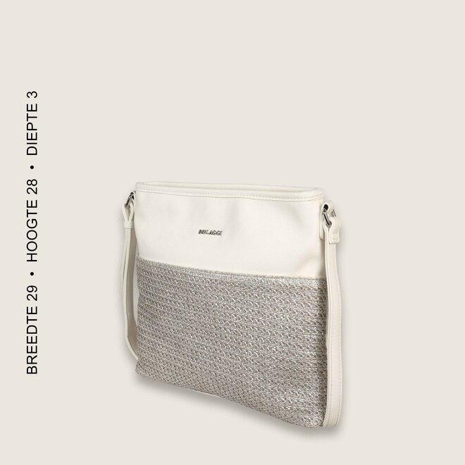 Wave crossbody (white)