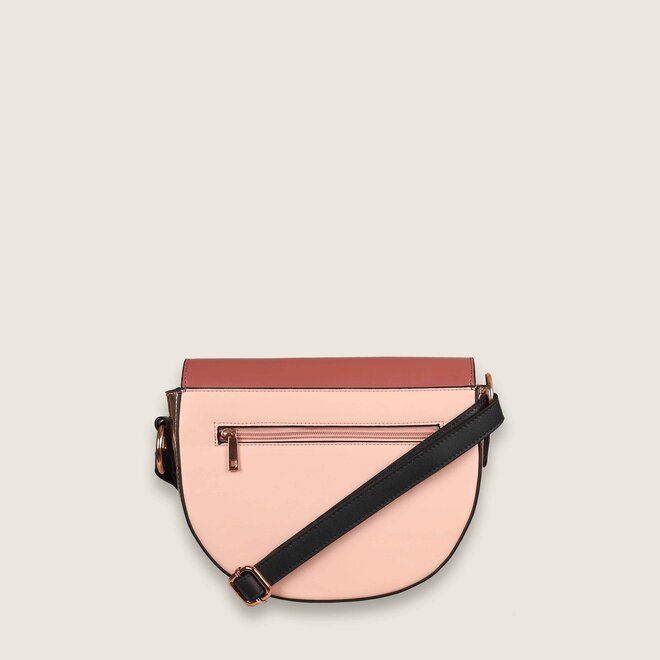 Emy half moon bag (peach)