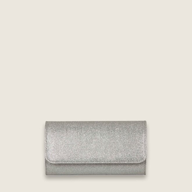 clutch Glitter Dionne (zilver)