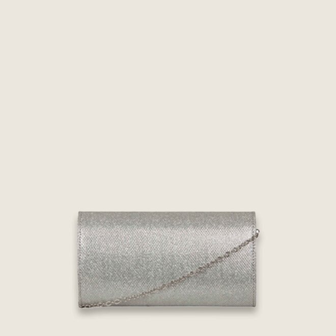 clutch Glitter Dionne (zilver)