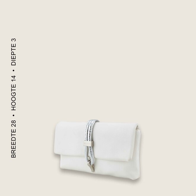 Bibis clutch (wit)