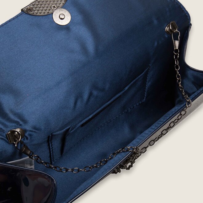 Clutch bag Stephi (dark purple) - Copy