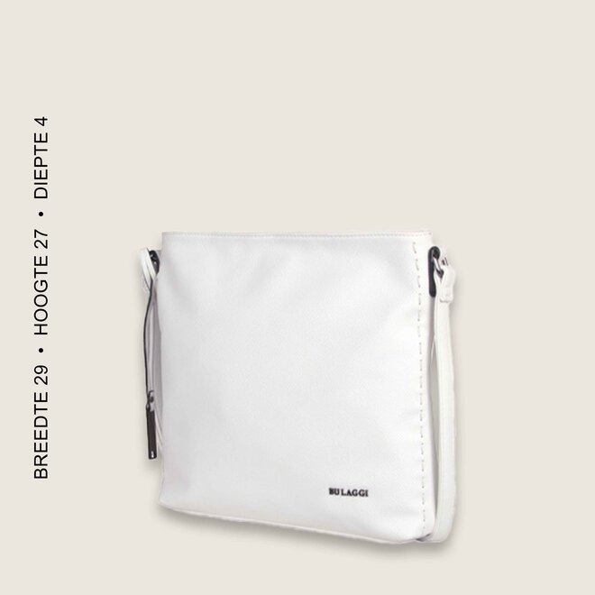 Crossbody bag Gerbera (white)