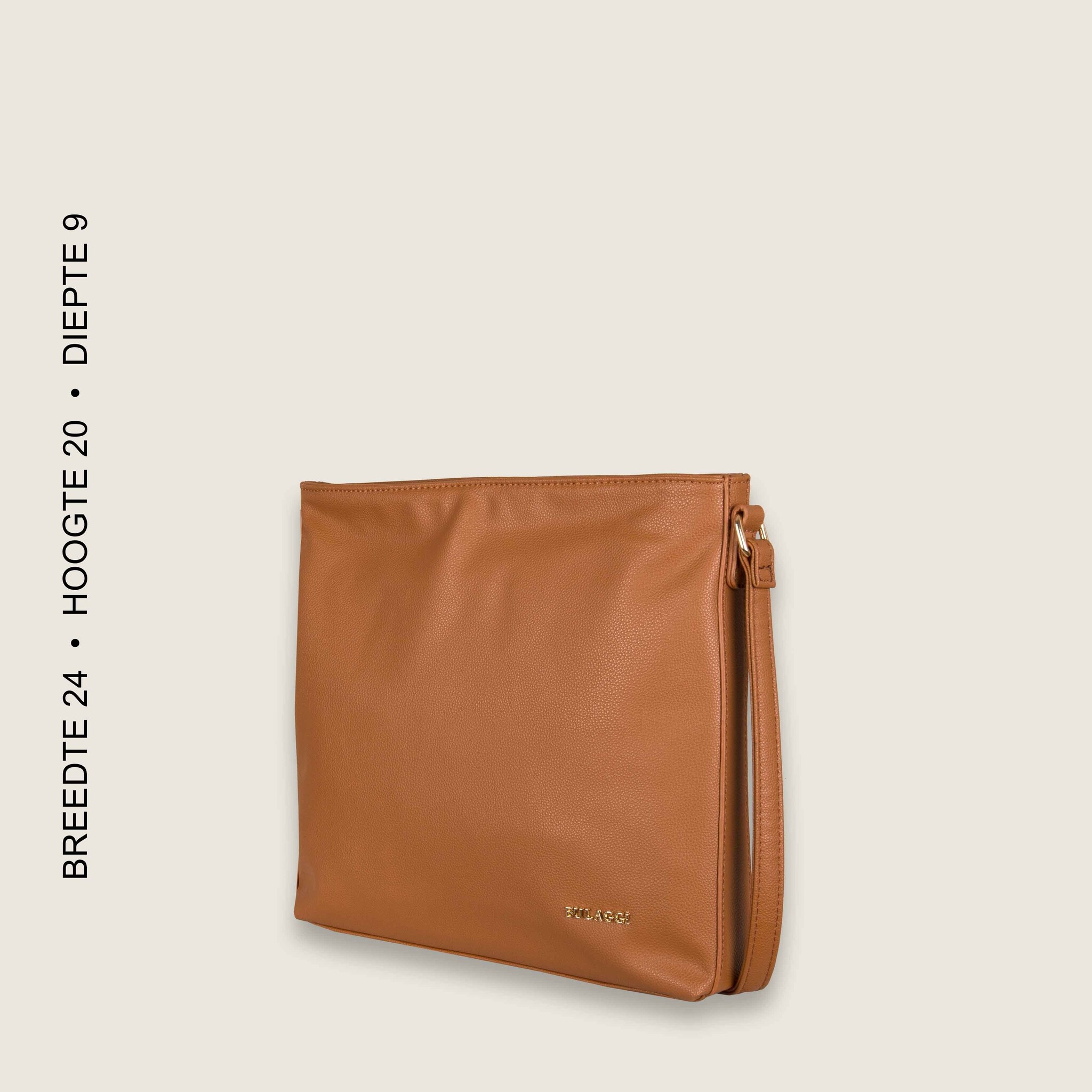 Crossbody tas Basalt cognac Bulaggi