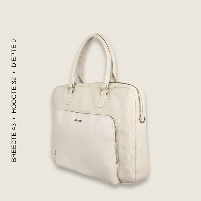 Amelie laptopbag (bone)