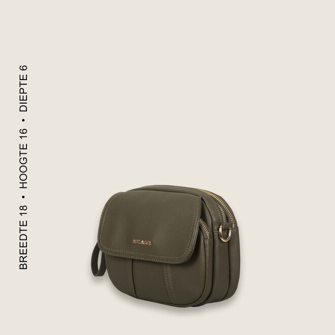 Crossbody bag Basalt (khaki green)