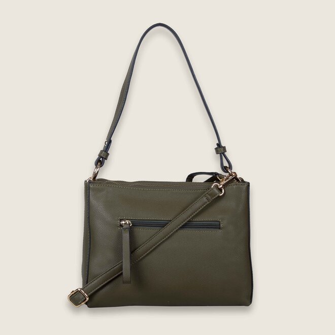 Crossbody tas Basalt (kaki groen)