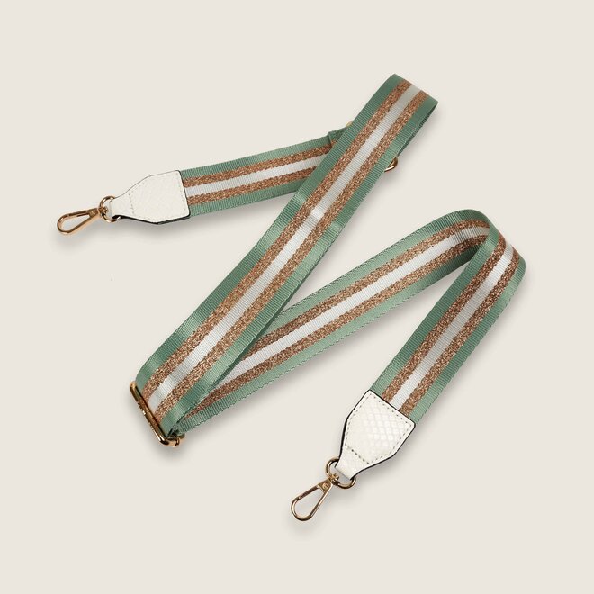 Clair strap webbing strap  (champagne)