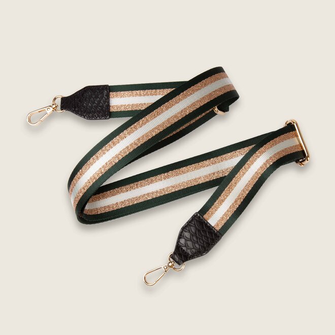Clair strap webbing strap  champagne