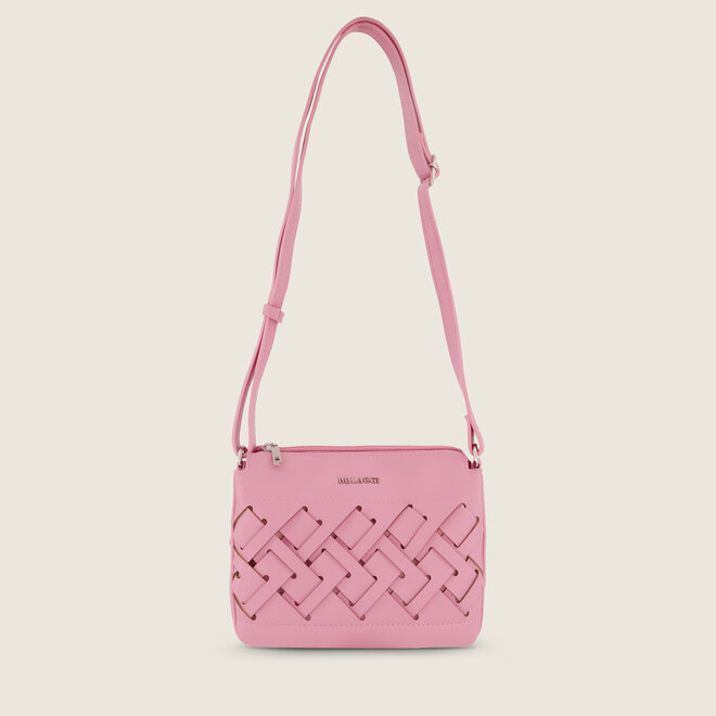 Peach crossbody (roze)