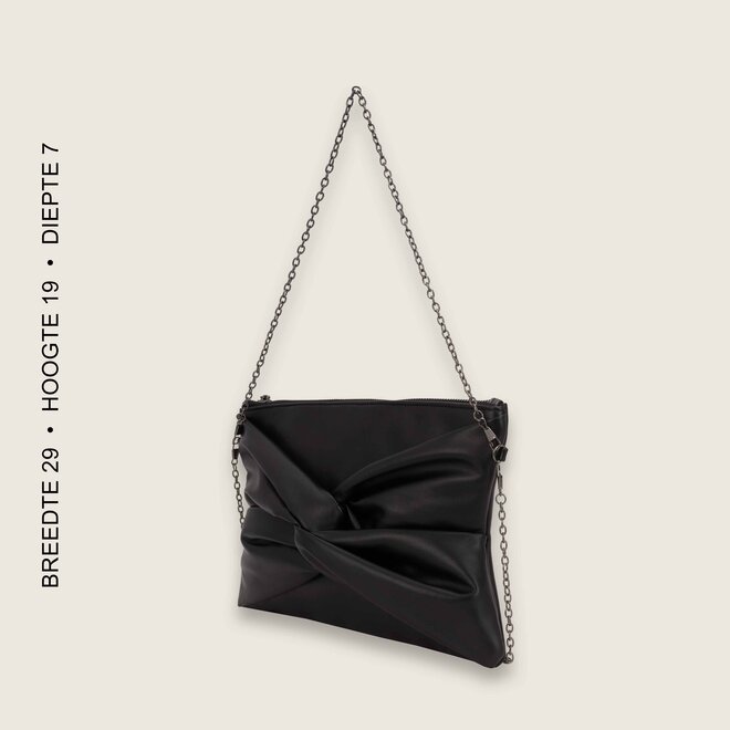 Bow clutch ( Zwarte )