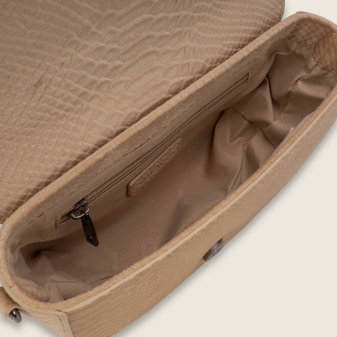 Velvet pearl tas ( Creme )