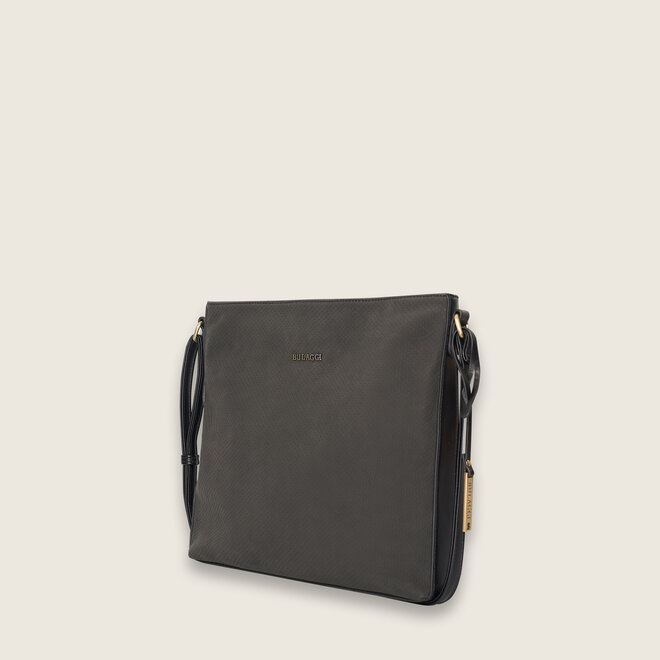 Heather II crossover flat ( black )
