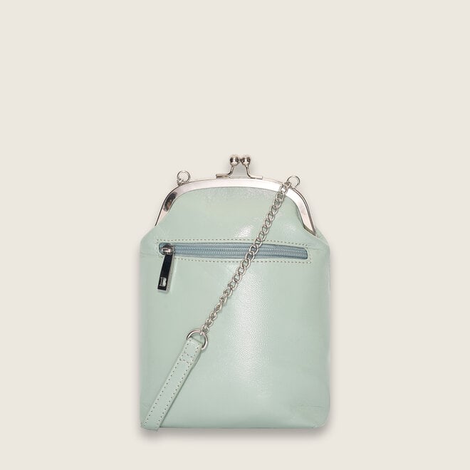 Patent frame bag ( patina groene )