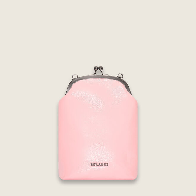 Patent frame bag ( Pastel roze )