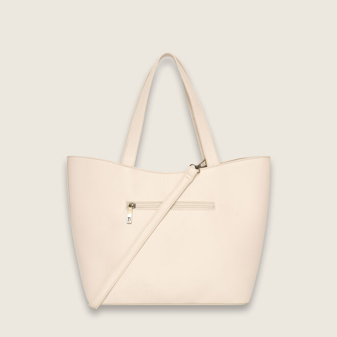 Studs shopper ( cream-colored )