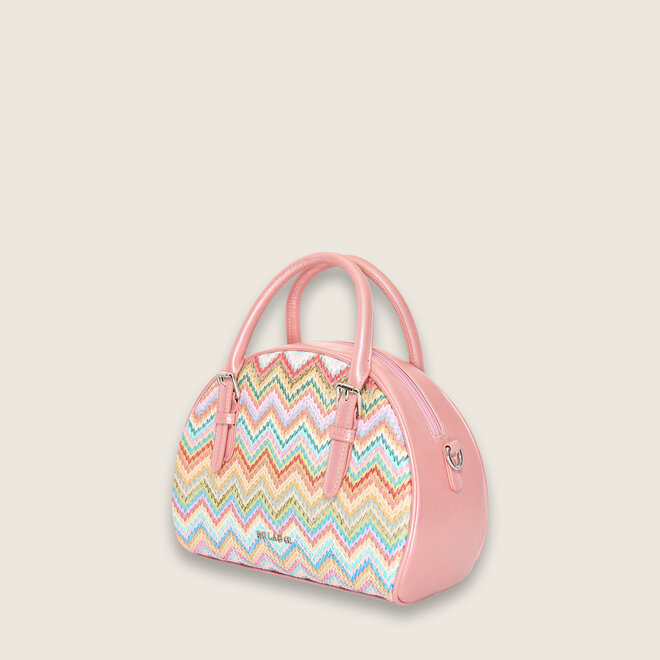 Jenny bowling bag ( Pastel roze )