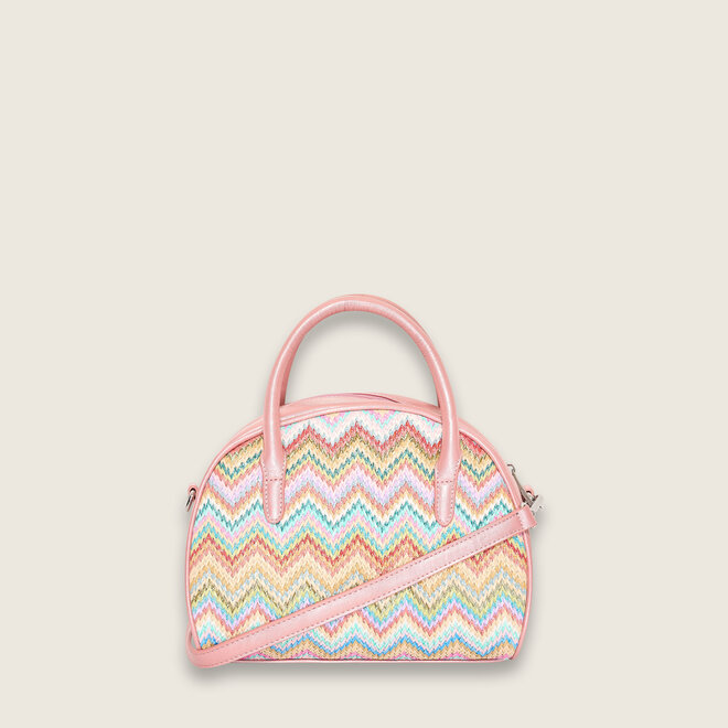 Jenny bowling bag ( pastel pink )