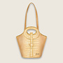 Croc handbag ( olijf kleurige )