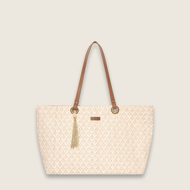 Sunny diagonal shopper ( witte )