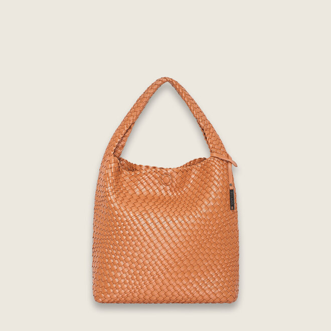 weave hobo ( cognac )