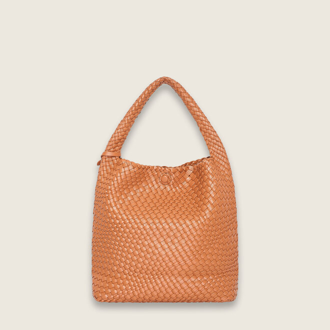 weave hobo ( cognac )