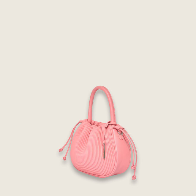 Ribs handbag ( coral )
