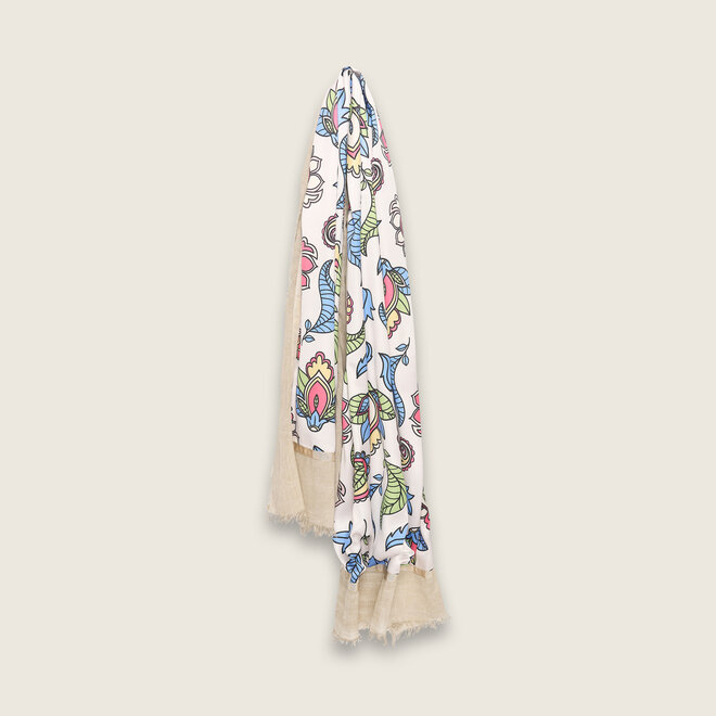 2- layer layers shawl (multi)