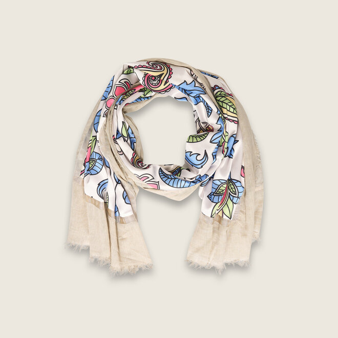 2- layer layers shawl (multi)