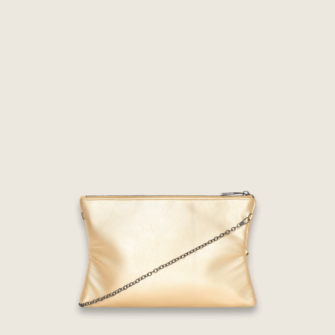 Bow clutch ( gouden )