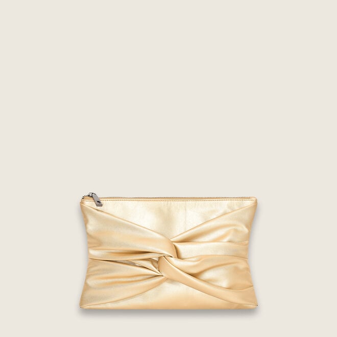 Bow clutch ( gouden )