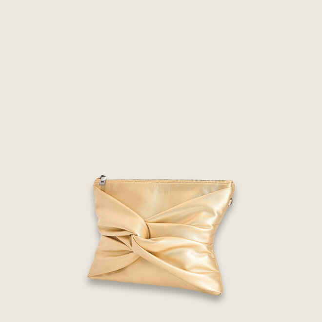 Bow clutch ( gouden )