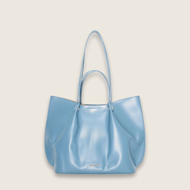 Loren shopper rond ( blauwe )