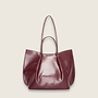 Loren shopper rounded ( bordeaux )