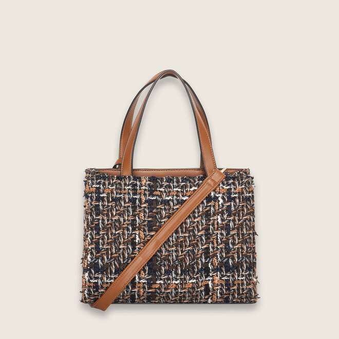 Carly shopper ( cognac kleurige )