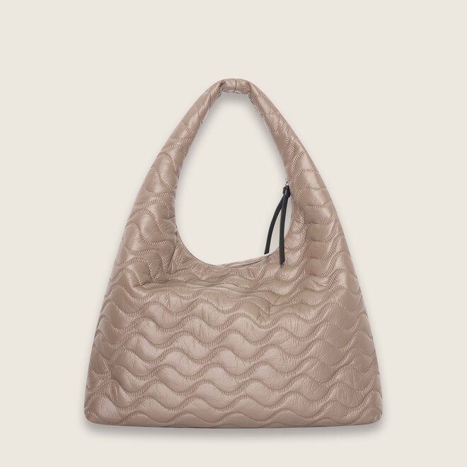 Waves XL hobo ( taupe kleurige )