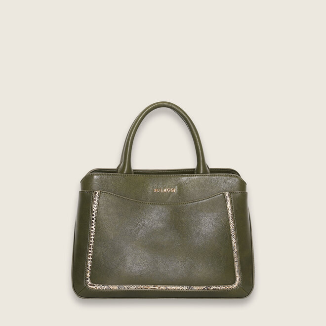Snake handtas ( khaki )