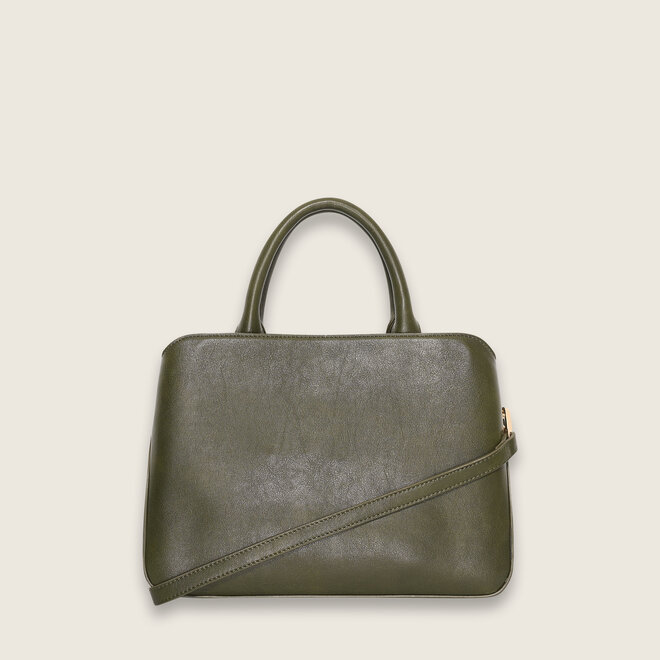 Snake handbag ( khaki )