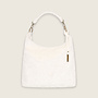 Faux fur hobo ( creme )