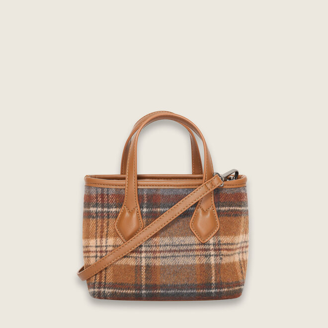 Mia shopper mini ( cognac )