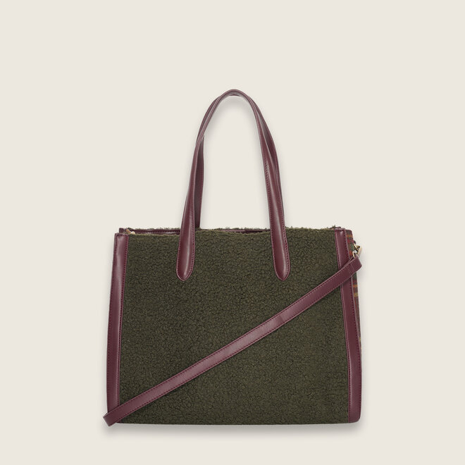 Mia shopper ( donker bruine )