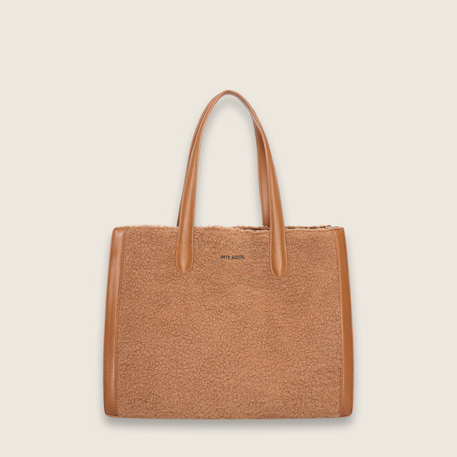 Mia shopper ( cognac kleurige )